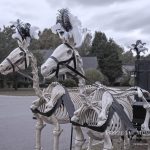 Mr. Bones Clarksville tn Tennessee skeleton decorations decor halloween yard setup headstone cemetery